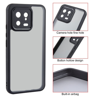 For Xiaomi 13 Fine Pore Matte Black TPU + PC Phone Case - Xiaomi Cases by buy2fix | Online Shopping UK | buy2fix