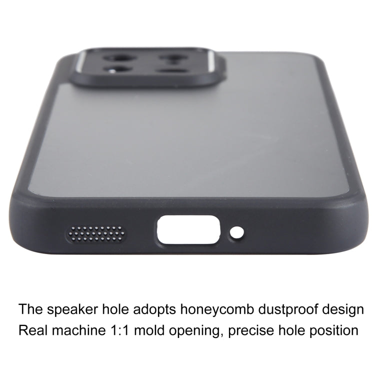 For Xiaomi 13 Fine Pore Matte Black TPU + PC Phone Case - Xiaomi Cases by buy2fix | Online Shopping UK | buy2fix