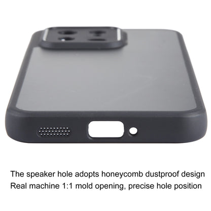 For Xiaomi 13 Fine Pore Matte Black TPU + PC Phone Case - Xiaomi Cases by buy2fix | Online Shopping UK | buy2fix