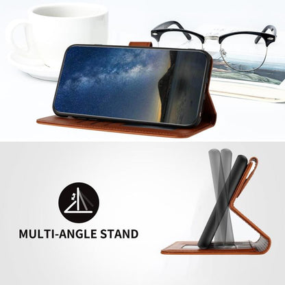 For Google Pixel 10 / Pixel 10 Pro Datura Flower Embossed Flip Leather Phone Case(Brown) - Google Cases by buy2fix | Online Shopping UK | buy2fix