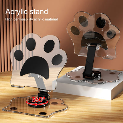 Portable Foldable Cat Claw Acrylic Lazy Holder(Pink) - Desktop Holder by buy2fix | Online Shopping UK | buy2fix