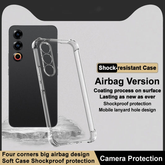 For Meizu 21 5G imak Shockproof Airbag TPU Phone Case(Transparent) - More Brand by imak | Online Shopping UK | buy2fix