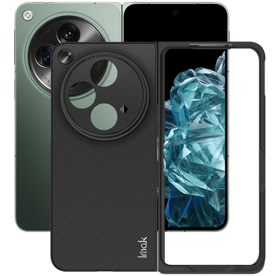 For OPPO Find N3 5G/OnePlus Open 5G imak Ruiyi Series PU + PC Phone Case(Carbon Fiber Texture)