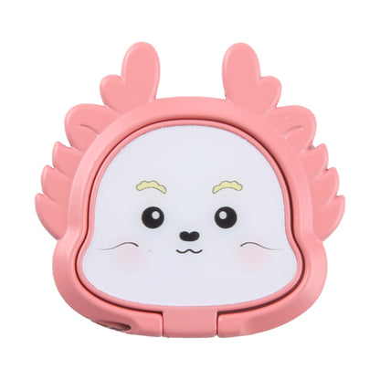 Cartoon Dragon Phone Metal Rotatable Ring Holder(Pink) - Ring Holder by buy2fix | Online Shopping UK | buy2fix