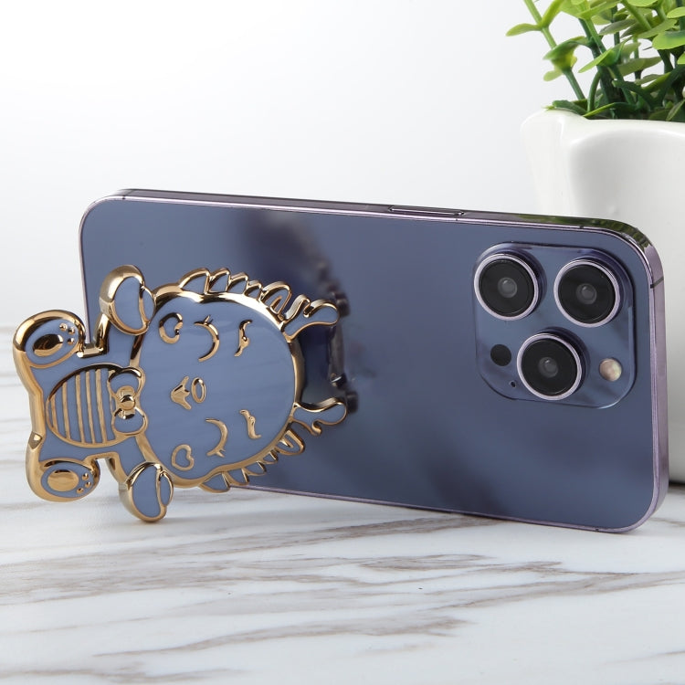 Cartoon Dragon Phone Desktop Folding Holder(Blue) - Desktop Holder by buy2fix | Online Shopping UK | buy2fix