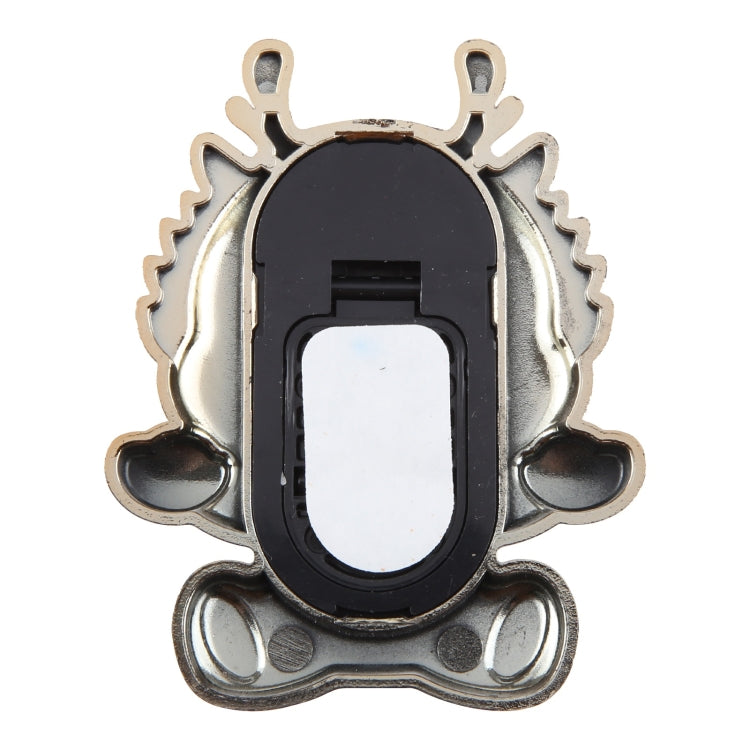 Cartoon Dragon Phone Desktop Folding Holder(Black) - Desktop Holder by buy2fix | Online Shopping UK | buy2fix