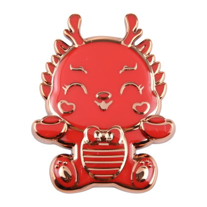 Cartoon Dragon Phone Desktop Folding Holder(Red) - Desktop Holder by buy2fix | Online Shopping UK | buy2fix