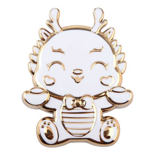 Cartoon Dragon Phone Desktop Folding Holder(Silver) - Desktop Holder by buy2fix | Online Shopping UK | buy2fix