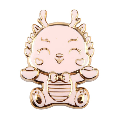 Cartoon Dragon Phone Desktop Folding Holder(Pink) - Desktop Holder by buy2fix | Online Shopping UK | buy2fix