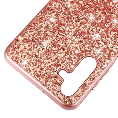 For Samsung Galaxy A15 5G Glitter Powder TPU Phone Case(Gold) by buy2fix