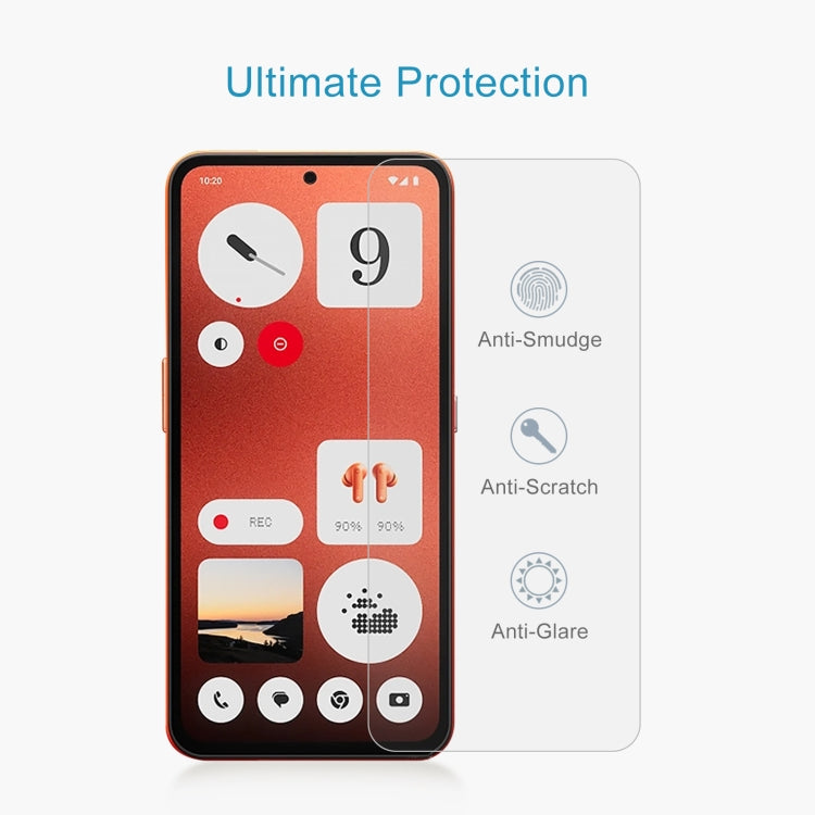For Nothing CMF Phone 1 50pcs 0.26mm 9H 2.5D Tempered Glass Film - Nothing Tempered Glass by buy2fix | Online Shopping UK | buy2fix