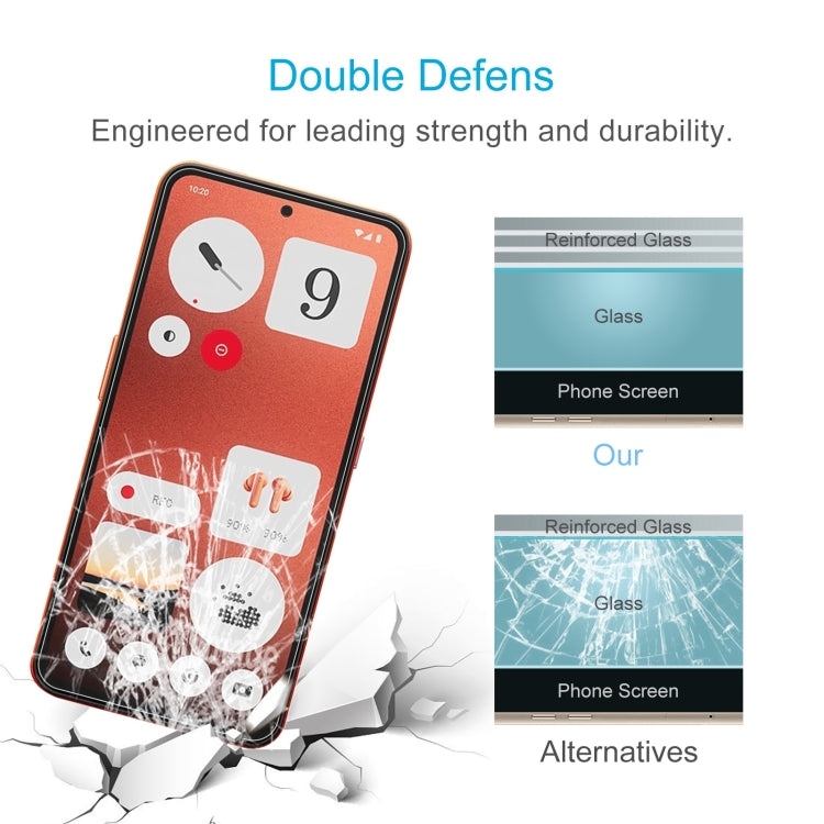 For Nothing CMF Phone 1 50pcs 0.26mm 9H 2.5D Tempered Glass Film - Nothing Tempered Glass by buy2fix | Online Shopping UK | buy2fix