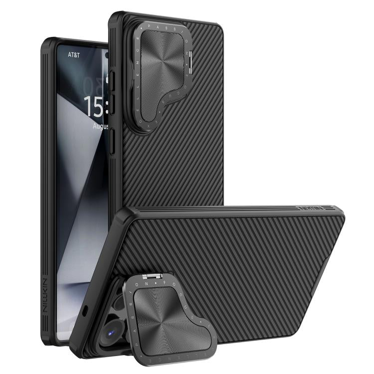 For Samsung Galaxy S25 Ultra 5G NILLKIN CamShield Prop PC Phone Case(Black) - Galaxy S25 Ultra 5G Cases by NILLKIN | Online Shopping UK | buy2fix