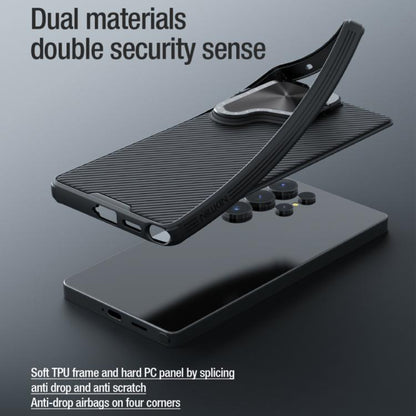 For Samsung Galaxy S25 Ultra 5G NILLKIN CamShield Prop PC Phone Case(Black) - Galaxy S25 Ultra 5G Cases by NILLKIN | Online Shopping UK | buy2fix