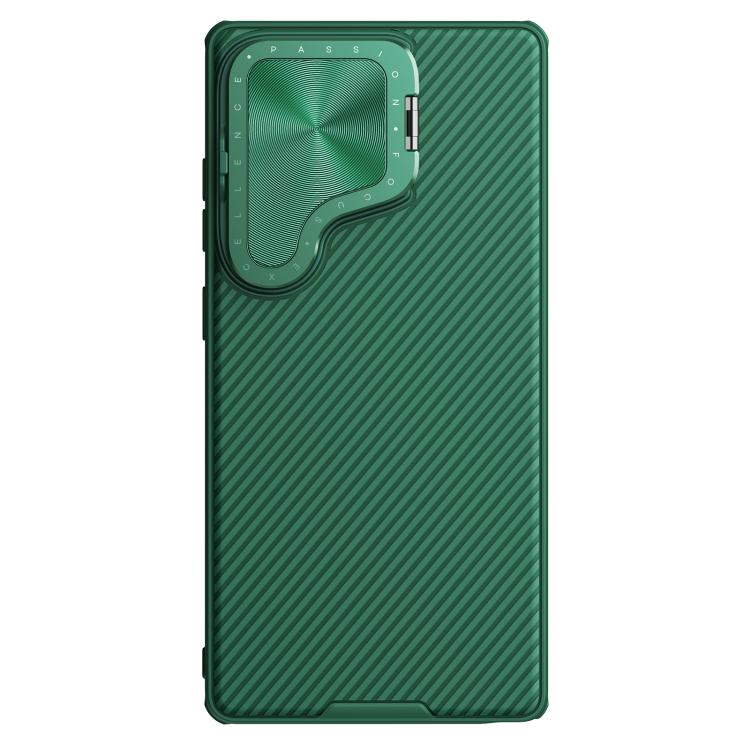 For Samsung Galaxy S25 Ultra 5G NILLKIN CamShield Prop PC Phone Case(Green) - Galaxy S25 Ultra 5G Cases by NILLKIN | Online Shopping UK | buy2fix