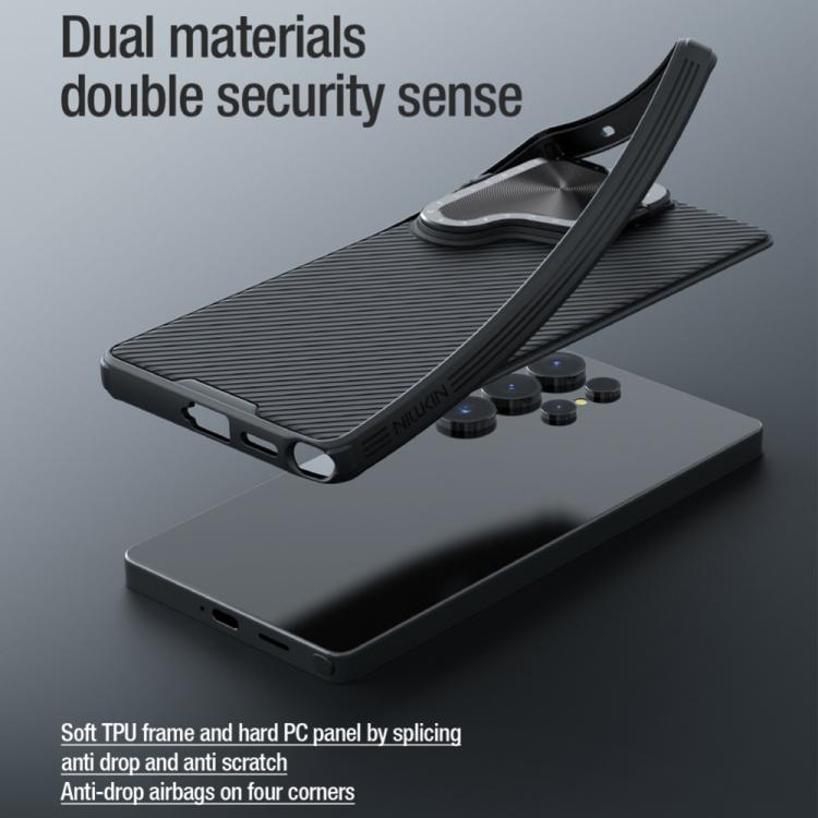 For Samsung Galaxy S25 Ultra 5G NILLKIN CamShield Prop PC Phone Case(Green) - Galaxy S25 Ultra 5G Cases by NILLKIN | Online Shopping UK | buy2fix