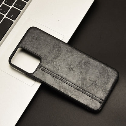 For Motorola Moto G Power 5G 2024 Cow Pattern Sewing Back Cover Phone Case(Black) by buy2fix