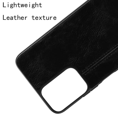 For Motorola Moto G Power 5G 2024 Cow Pattern Sewing Back Cover Phone Case(Black) by buy2fix