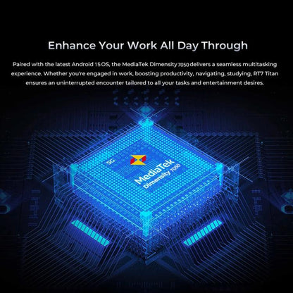 OUKITEL RT7 TITAN 5G Network IP68/IP69K Rugged Tablet, 12GB+256GB, 10.1 inch Android 13 MediaTek Dimensity 720 Octa Core Support Dual SIM, EU Plug(Black) by OUKITEL