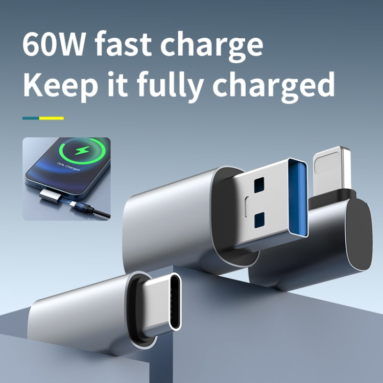 60W USB-C/Type-C to 8 Pin Female Charging Transfer Adapter by buy2fix