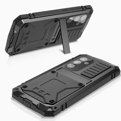 For Samsung Galaxy S25+ 5G R-JUST Life Waterproof Dustproof Shockproof Phone Case(Black) - Galaxy S25+ 5G Cases by R-JUST | Online Shopping UK | buy2fix