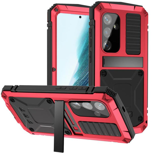 For Samsung Galaxy S25+ 5G R-JUST Life Waterproof Dustproof Shockproof Phone Case(Red)