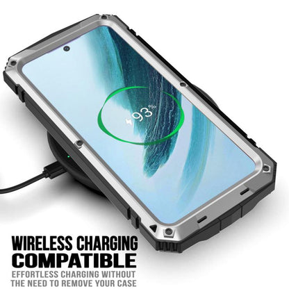 For Samsung Galaxy S25+ 5G R-JUST Life Waterproof Dustproof Shockproof Phone Case(Silver) - Galaxy S25+ 5G Cases by R-JUST | Online Shopping UK | buy2fix