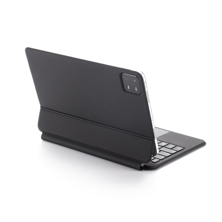 For Xiaomi Pad 6 / Pad Pro M11P-B-M611 Magnetic Bluetooth Keyboard Leather Tablet Case(Black) - Xiaomi Keyboard by buy2fix | Online Shopping UK | buy2fix