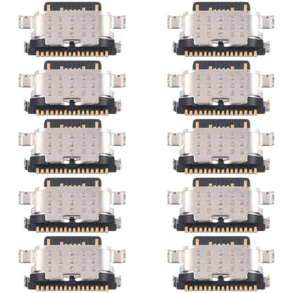 For Infinix Note 40 4G X6853 10pcs Original Charging Port Connector - Single Tail Connector by buy2fix | Online Shopping UK | buy2fix