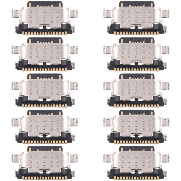 For Tecno Camon 30 Pro 10pcs Original Charging Port Connector - Single Tail Connector by buy2fix | Online Shopping UK | buy2fix