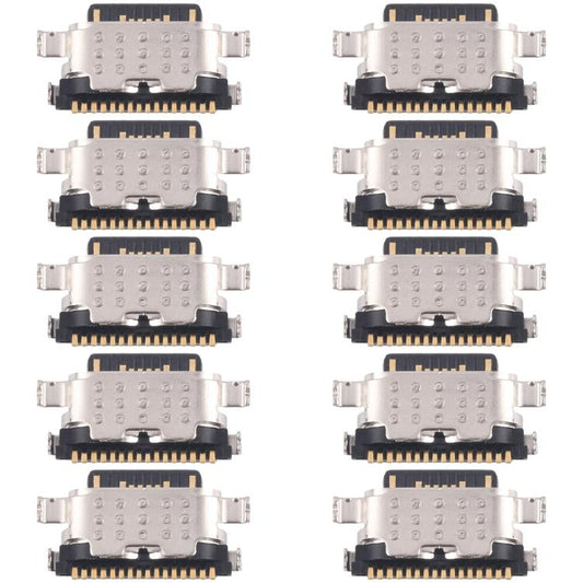 For Tecno Camon 30 Pro 10pcs Original Charging Port Connector - Single Tail Connector by buy2fix | Online Shopping UK | buy2fix