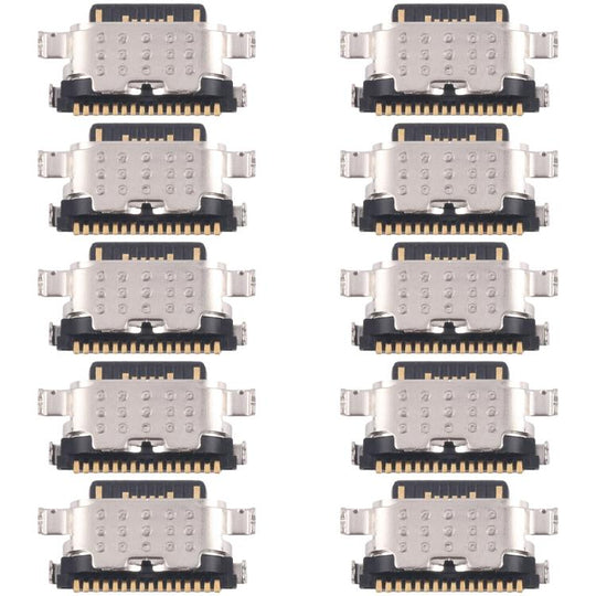 For Tecno Spark 20 Pro+ KJ7 10pcs Original Charging Port Connector
