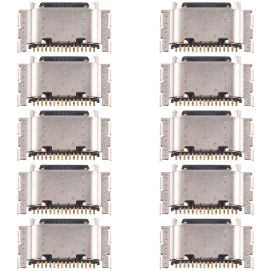 For Tecno Pova 4 LG7N 10pcs Original Charging Port Connector - Single Tail Connector by buy2fix | Online Shopping UK | buy2fix