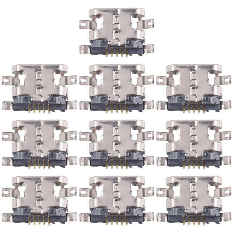For Tecno Pop 5 LTE BD4 10pcs Original Charging Port Connector - Single Tail Connector by buy2fix | Online Shopping UK | buy2fix