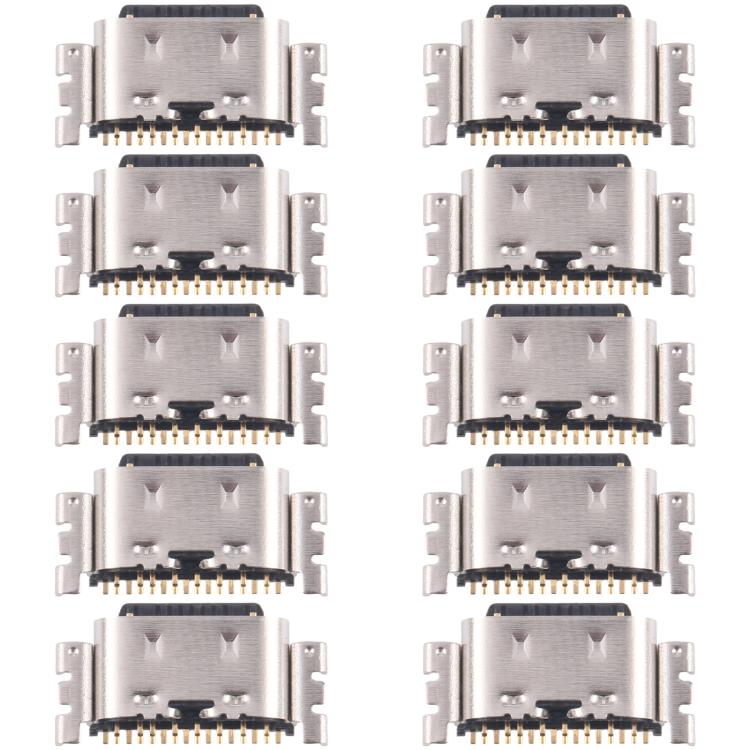 For Tecno Pova 5 LH7n 10pcs Original Charging Port Connector - Single Tail Connector by buy2fix | Online Shopping UK | buy2fix