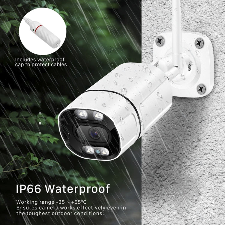 Q39 Motion Tracking Night Vision Smart Camera Supports Voice Intercom, Plug Type:US Plug(White) by buy2fix