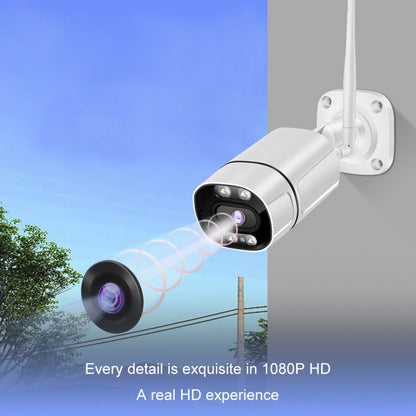 Q39 Motion Tracking Night Vision Smart Camera Supports Voice Intercom, Plug Type:US Plug(White) by buy2fix