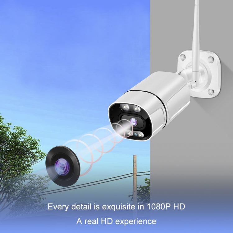 Q39 Motion Tracking Night Vision Smart Camera Supports Voice Intercom, Plug Type:EU Plug(White) by buy2fix