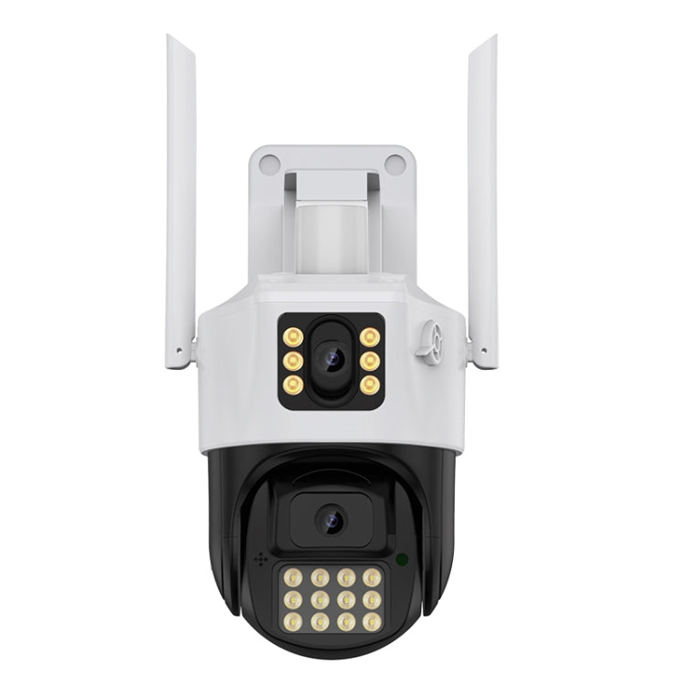 QX86 Motion Tracking Night Vision Smart Camera Supports Voice Intercom, Plug Type:UK Plug(White) by buy2fix