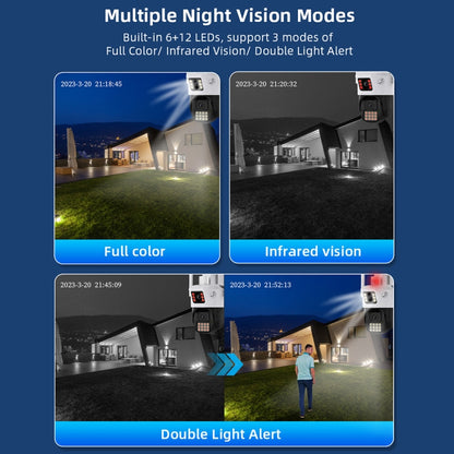 QX86 Motion Tracking Night Vision Smart Camera Supports Voice Intercom, Plug Type:UK Plug(White) by buy2fix