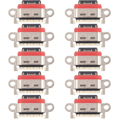 For OPPO Reno11 Pro 5G CPH2607 10pcs Original Charging Port Connector - Single Tail Connector by buy2fix | Online Shopping UK | buy2fix