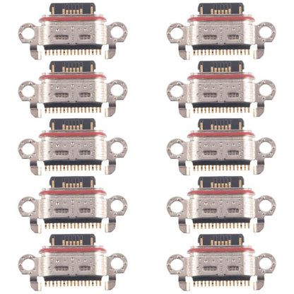 For OPPO Reno8 Pro 5G 10pcs Original Charging Port Connector - Single Tail Connector by buy2fix | Online Shopping UK | buy2fix