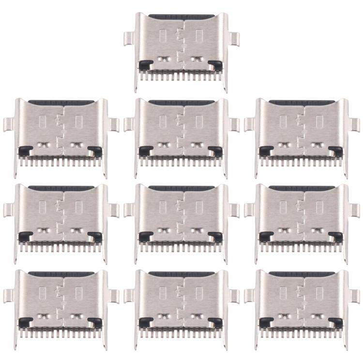 For Realme 10 5G RMX3663 10pcs Original Charging Port Connector - Single Tail Connector by buy2fix | Online Shopping UK | buy2fix