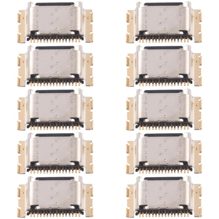 For Realme V11 5G RMX3121 RMX3122 10pcs Original Charging Port Connector - Single Tail Connector by buy2fix | Online Shopping UK | buy2fix