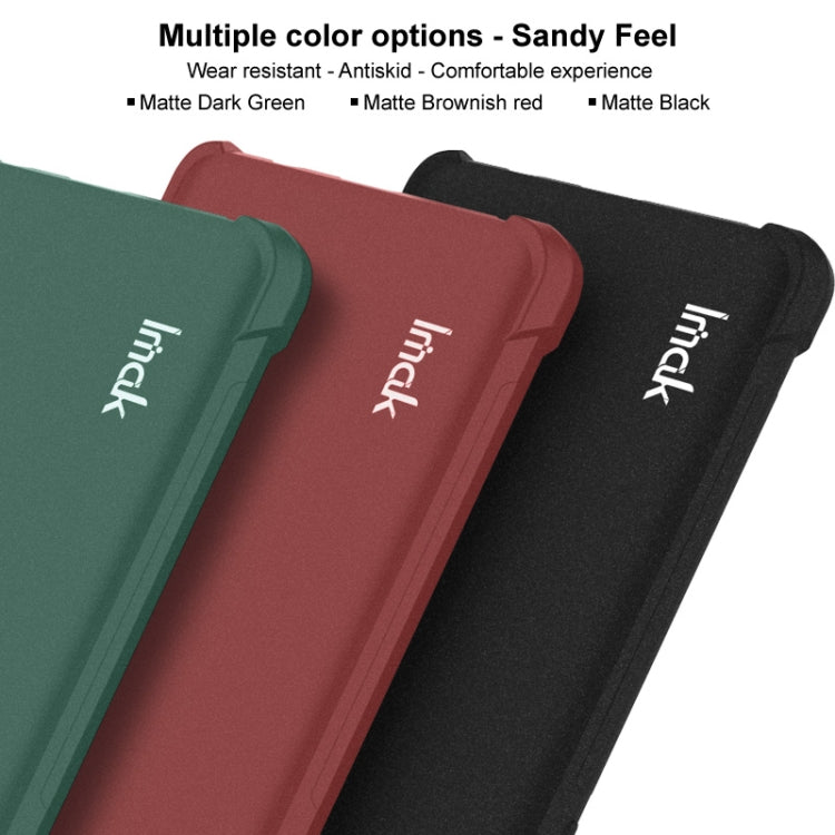 For Xiaomi Poco X6 Pro 5G/Redmi K70E 5G imak Shockproof Airbag TPU Phone Case(Matte Black) - Xiaomi Cases by imak | Online Shopping UK | buy2fix