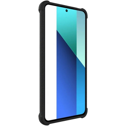 For Xiaomi Redmi Note 13 4G Global imak Shockproof Airbag TPU Phone Case(Matte Black) - Xiaomi Cases by imak | Online Shopping UK | buy2fix