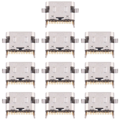 For Samsung Galaxy A05 SM-A055F 10pcs Original Charging Port Connector - Tail Connector by buy2fix | Online Shopping UK | buy2fix