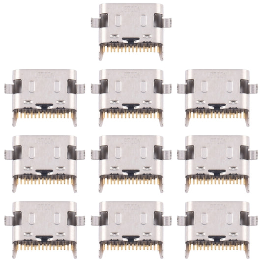 For Samsung Galaxy A05 SM-A055F 10pcs Original Charging Port Connector - Tail Connector by buy2fix | Online Shopping UK | buy2fix