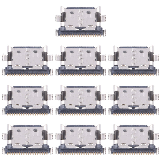 For Samsung Galaxy A15 4G SM-A155F 10pcs Original Charging Port Connector - Tail Connector by buy2fix | Online Shopping UK | buy2fix