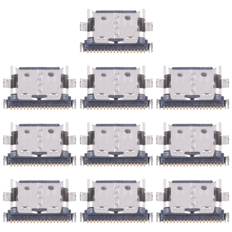For Samsung Galaxy A15 5G SM-A156B 10pcs Original Charging Port Connector - Tail Connector by buy2fix | Online Shopping UK | buy2fix